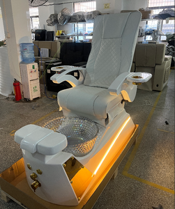 Fauteuil de pédicure électrique avec bain de pieds, station de pédicure professionnelle, mobilier de salon de beauté pour pédicure et manucure - Product Image 4