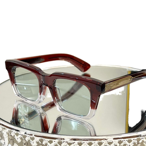 Lunettes de soleil polarisées carrées vintage 2026 personnalisées avec logo, en acétate, pour hommes et femmes, verres TAC UV400 - Product Image 1