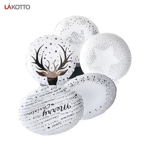 Vente en gros, plaque de verre design cerf de Noël en métal moderne pour décoration intérieure - Product Image 2