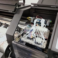 Nouvelle imprimante DTF grand format 60 cm, double tête 2.4, entièrement automatique, pour impression à l'encre pigmentée sur rouleau blanc, ensemble de machines avec garantie 1 an pour T-shirts