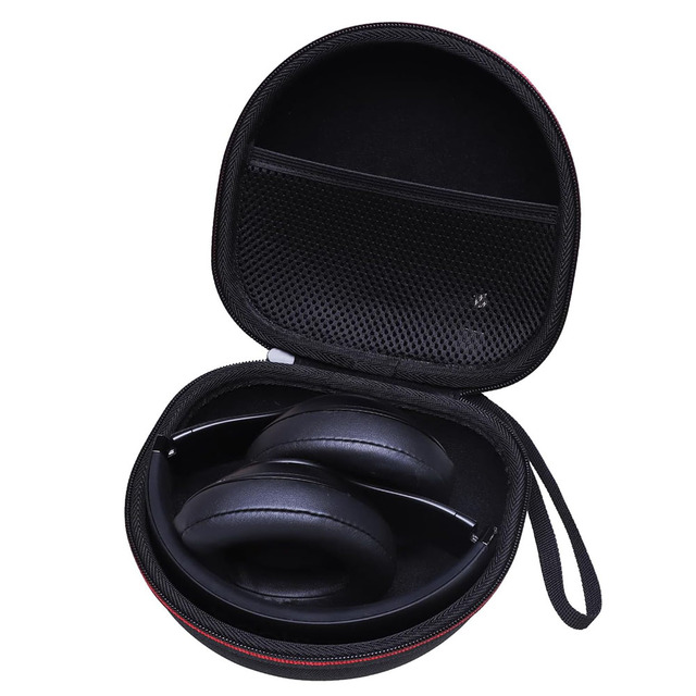 Waterproof Over-Ear Foldable Headphones Case Hard Shell EVA Storage Travel Carrying Bag for Headphone Headset
