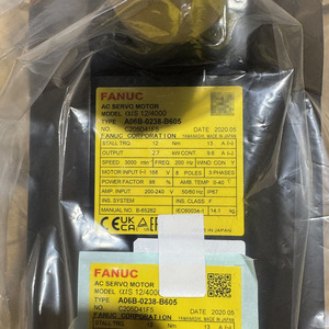 มอเตอร์เซอร์โวพลาสติก FANUC A06B-0238-B605 ของแท้ สำหรับเครื่อง CNC ระบบอัตโนมัติ และการใช้งานในอุตสาหกรรม - Product Image 1