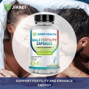 Capsules de fertilité masculine personnalisées Jiabei Factory, extraits d'herbes pour la santé reproductive, vitamines OEM/ODM - Product Image 3