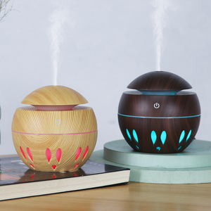 Fabrika fiyat 130ml <span class=keywords><strong>Mini</strong></span> USB nemlendirici ahşap tahıl difüzör araba için, yatak odası, ev, ticari - Product Image 1