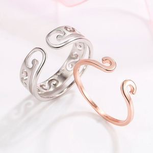 Trendy Removable Design Adjustable <b>Couple</b> <b>Ring</b> Personality Tight Hoop Curse <b>Couple</b> Opening <b>Ring</b> for Men Women - Product Image 3