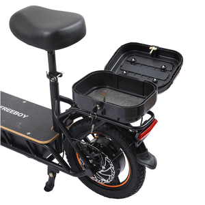 Scooter électrique intelligent de <span class=keywords><strong>type</strong></span> 18Ah avec gros pneus de 14 pouces pour adultes, 2 places, antichoc, scooter électrique à 2 roues - Product Image 3