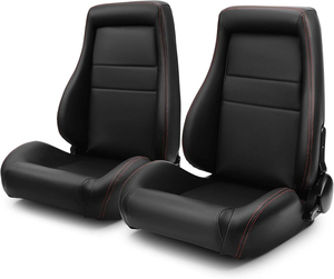 Sedili Sportivi di Lusso Serie <span class=keywords><strong>Racing</strong></span>, Sedili a Guscio Universali Regolabili, Sedili Auto Modificati - Product Image 2