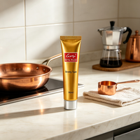 Pâte à polir le cuivre G3Hu, crème de polissage pour l'élimination des taches sur le laiton et le bronze, restaure la brillance des articles en cuivre, des casseroles en cuivre