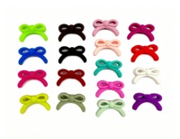Perles en silicone 3D colorées de qualité alimentaire sans BPA pour la décoration de stylos perlés en rouge, vert, violet, orange, rose, blanc, noir, bleu sarcelle