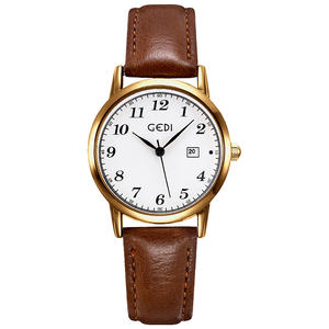 Offre Spéciale Montre à quartz rétro pour femmes Design de ceinture ronde simple haut de gamme pour les étudiants - Product Image 3