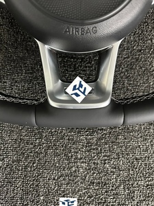 พวงมาลัยหนังสำหรับ Volkswagen <span class=keywords><strong>CC</strong></span> Magotan VW Golf 6 MK6 7 R พวงมาลัย MK7 MK7.5รถ - Product Image 5