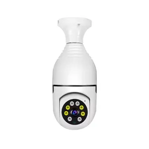 1080P LED Light Bulb chủ cam E27 Bulb Camera wifi không dây từ xa tầm nhìn ban đêm an ninh IP Camera giám sát bóng đèn 360 H.265