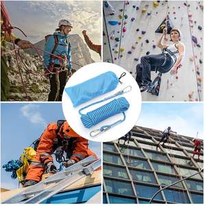 Descensor bolsa de almacenamiento rescate Venta caliente al por mayor personalizado gran oferta UHMWPE escalada correr cuerda de nailon - Product Image 3