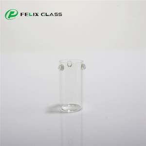 Abat-jour en verre borosilicate 3.3 fait main avec trous personnalisés, transparent, pour lampe murale, accessoires d'éclairage intérieur suspendu - Product Image 1