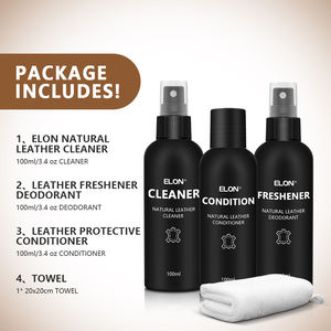 चमड़े की देखभाल किट चमड़े की सफाई के लिए चमड़े की देखभाल किट चमड़े की सफाई किट जैकेट जूते जूते और बैग 100 मिली - Product Image 4