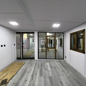 Maison conteneur préfabriquée de luxe modulaire et respirante en structure acier, 20 et 40 pieds, détachable, pour bureau, appartement, café/<span class=keywords><strong>boutique</strong></span> - Product Image 5