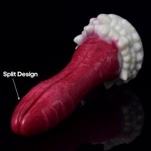 Juguete Anal de flexión Natural para adultos, pene de silicona más grande y más pequeño con ventosa, juegos sexuales, con patrones de remolino - Product Image 4