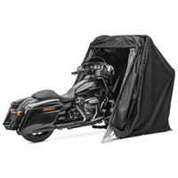 Housse de moto universelle imperméable robuste en tissu Oxford 600D, protection UV 100%, rejet IR 60%, peinture émaillée épaissie