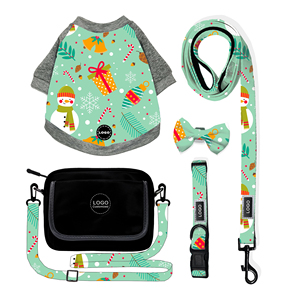 Wholesale Luxury Soft <strong>Pet</strong> <strong>Clothes</strong> With Leash Collar Custom Pattern High Quality <strong>Clothes</strong> Personalized Dog <strong>Clothes</strong> Print 50pcs T/T - Product Image 1