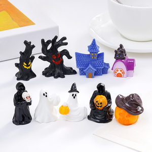 Nouvelle figurine de démon de la mort citrouille d'Halloween KI Yuewu, accessoires décoratifs suspendus DIY, mini ornements de bureau - Product Image 1