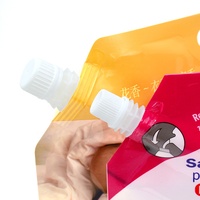 Pochettes souples personnalisées de 1L avec bec verseur et poignée, laminées, résistantes à l'humidité, pour emballage de liquides, rechargeables, pour nettoyage quotidien