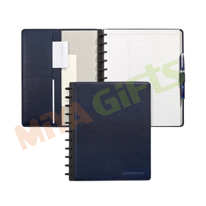 Cubierta Personalizada para Agenda <span class=keywords><strong>con</strong></span> Logotipo en Relieve, Diseño de Cuero Lichi Pebble, Tamaño Carta, <span class=keywords><strong>con</strong></span> Bolsillo - Product Image 5