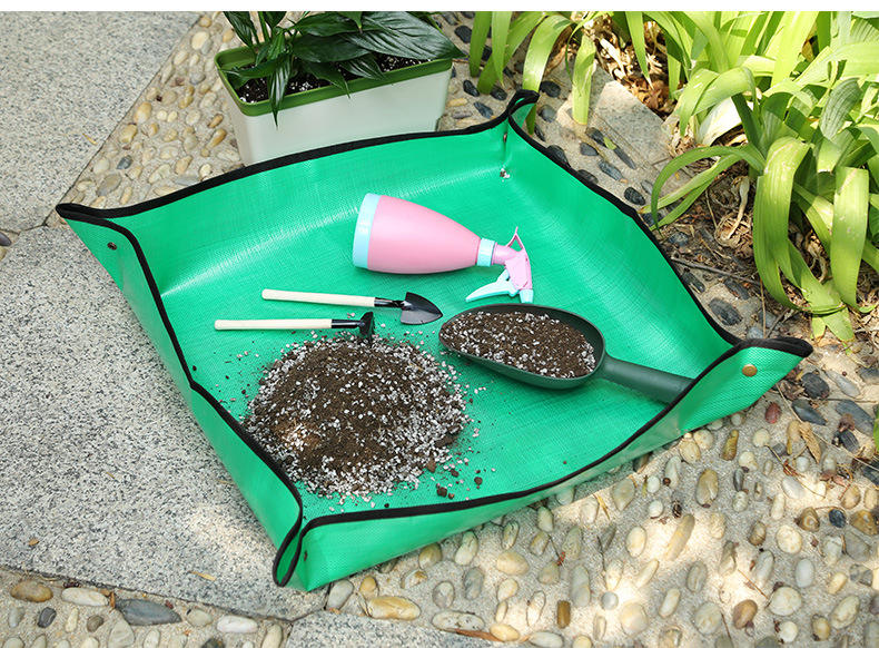 Tapis de jardinage vert 30*30cm (sans boucle)