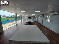 Casa Contenedor Modular Prefabricada Duradera WELLCAMP para Oficina en Casa y Villa, Diseño Moderno y Ecológico
