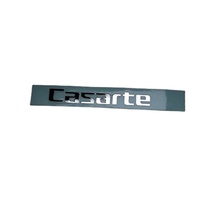 Etiquette Electroform Argent Or Nickel Etiquettes d'emballage avec logo en métal fin électroplaqué