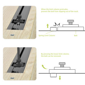 صامدي الجوز ، أقدام معدنية أو خشبية مخصصة ، حامل مكتب خشبي ، حامل خشبي لحامل الكمبيوتر ، راهض مكتب - Product Image 5