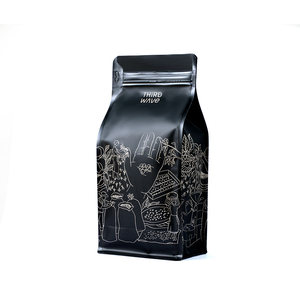 Bolsa <span class=keywords><strong>de</strong></span> Café con Fondo Plano y Válvula, Impresa Personalizada, Bolsa <span class=keywords><strong>de</strong></span> Aluminio para Empacar Café, Dulces, <span class=keywords><strong>Chocolate</strong></span> y Alimentos - Product Image 4