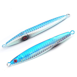 Leurre Artificiel Plaque Métallique 60g-100g pour Pêche en Bateau et à Rive Sans Hameçons pour <span class=keywords><strong>Maquereau</strong></span> – Jig Métallique - Product Image 3