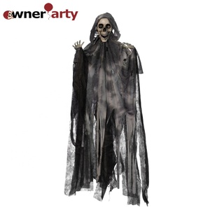 ฮาโลวีนตกแต่งโครงกระดูกรุ่น Animatronic ผีเคลื่อนไหวอุปกรณ์ประกอบฉาก Haing ความหวาดกลัวบ้านผีสิงภาพเคลื่อนไหว - Product Image 3