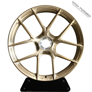 Jantes forgées de style Fi-R personnalisées de qualité supérieure, à blocage central, concaves profondes, dorées, pour <span class=keywords><strong>Porsche</strong></span> 911 992 991 <span class=keywords><strong>997</strong></span> 987 GTS Turbo S <span class=keywords><strong>GT3</strong></span> <span class=keywords><strong>RS</strong></span> - Product Image 1