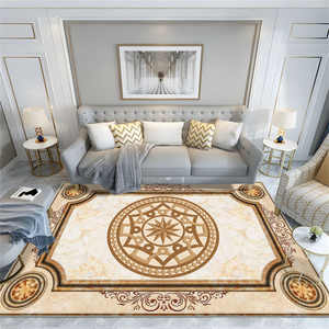 <b>Islamic</b> Prayer Carpet Eco-Friendly Polyester 6mm Pile Height Non-Slip Silicone Backing Novelty Pattern Home & Commercial Use - Product Image 2