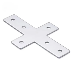 <span class=keywords><strong>Plaque</strong></span> de connexion en L et en T pour profilés industriels en aluminium 3030/4040 – Accessoire d'angle – Meilleure vente - Product Image 2