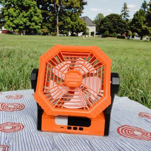 Rechargeable 10000mAh Smart Wireless Electric Tabletop <b>Fan</b> with Light-Strong Wind Portable for Camping Household & Car Use - Product Image 5