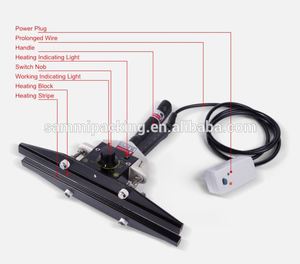 Scelleuse à impulsions à chaleur directe <span class=keywords><strong>FKR</strong></span> -200/300/400/500/600 pour sacs en plastique - Product Image 6
