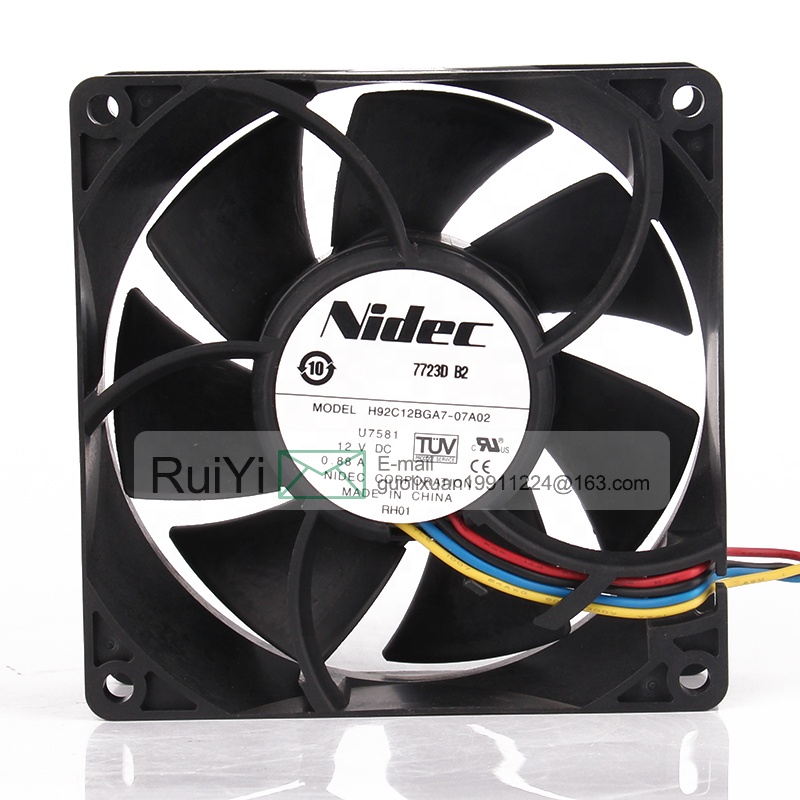 High Air Volume Cooling Fan - 92x92x32mm, 12V, 0.88A