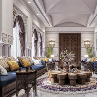 Mid East Majilis canapés tissu canapé sectionnel modulaire dubaï luxe canapé en bois ensemble usine personnalisé