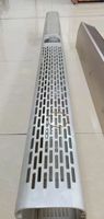 Grille en aluminium personnalisée, volets à lamelles, grille de retour d'air au sol