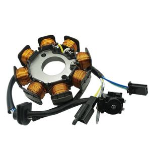 เครื่องกำเนิดไฟฟ้ากระแสสลับมอเตอร์ไซค์ hdmp ขดลวดสเตเตอร์สำหรับ Suzuki <span class=keywords><strong>Fu</strong></span> 125 Raider <span class=keywords><strong>J</strong></span> R Smash Revo FK 110 32101-47E00 Raider 150 accessessor - Product Image 1