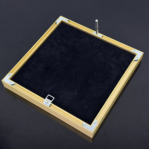 Plaque de reconnaissance professionnelle <span class=keywords><strong>et</strong></span> de reconnaissance commerciale en bois doré encadrée sur mesure pour <span class=keywords><strong>chambre</strong></span> de <span class=keywords><strong>commerce</strong></span> MH-J017 - Product Image 6