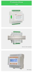 Compteur de <span class=keywords><strong>consommation</strong></span> <span class=keywords><strong>d</strong></span>'énergie monophasé CC Acrel AMC16-DETT, moniteur de puissance multi-circuits, certificat CE, stations de base RS485 - Product Image 5