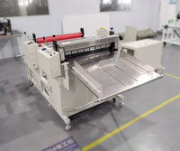 Machine de découpe et de refendage automatique de rouleaux de film réfléchissant et de papier, 34 m/min, 1000 mm, pour matériaux à batterie