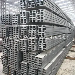 6 Meter 9m 12m European Standard U Channel UPN UPN80 UPE Structural Profile Hot Rolled Carbon Steel Beam