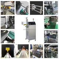 Machine de scellage par induction sans contact ultra-rapide pour ligne d'assemblage, refroidie par eau, entièrement automatique pour le scellage de bouteilles