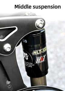 Bicicleta eléctrica plegable ENGWE ENGINE X 48v13ah para ciudad, con suspensión completa, motor trasero de 250w, llanta de 20 pulgadas, para adultos. - Product Image 4