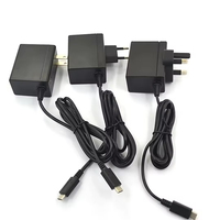 Adaptateur secteur mural 45W avec prise US EU UK pour la console Nintendo Switch OLED, la station d'accueil HD et les manettes