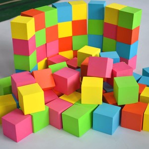 Ensemble <span class=keywords><strong>de</strong></span> blocs <span class=keywords><strong>de</strong></span> construction en <span class=keywords><strong>mousse</strong></span> EVA souple personnalisés et colorés pour enfants, jouet éducatif pour l'apprentissage précoce - Product Image 4